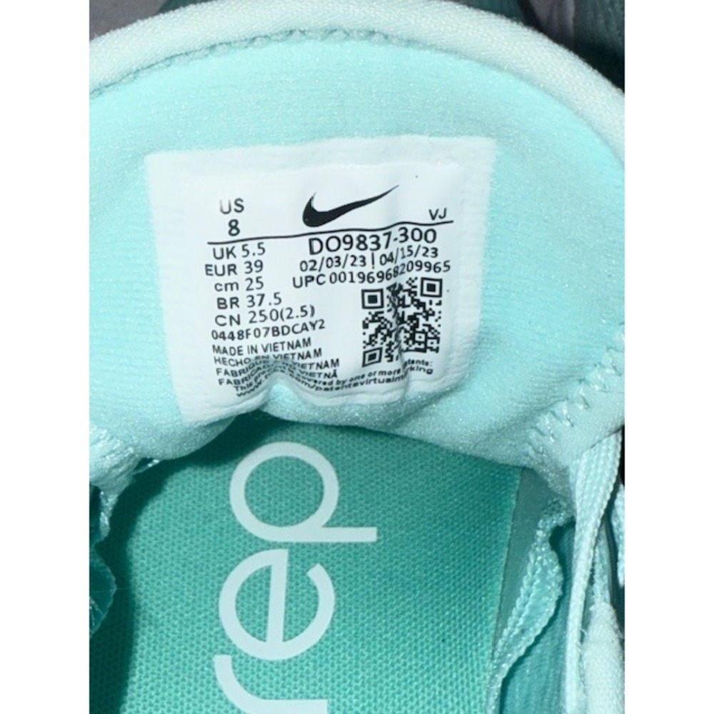 Nike SuperRep Surge Training Shoes Aqua Green Women's Size 8 DO9837-300 - Picture 7 of 11